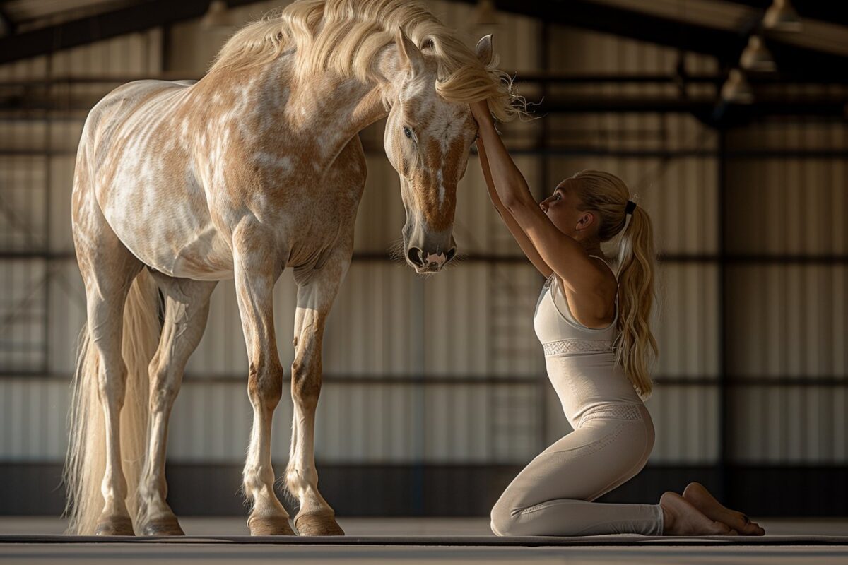Quelques exemples d'exercices gymnastique barre au sol cheval - Le site